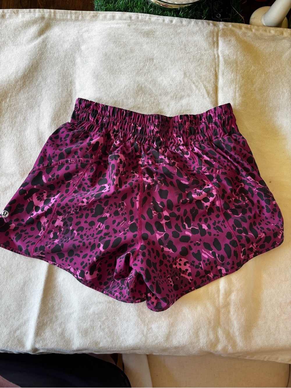 lululemon athletica Purple and Black Leopard Print Athletic Skirt - Picture 3 of 4
